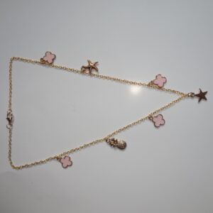 Pink Gold Summer Necklace